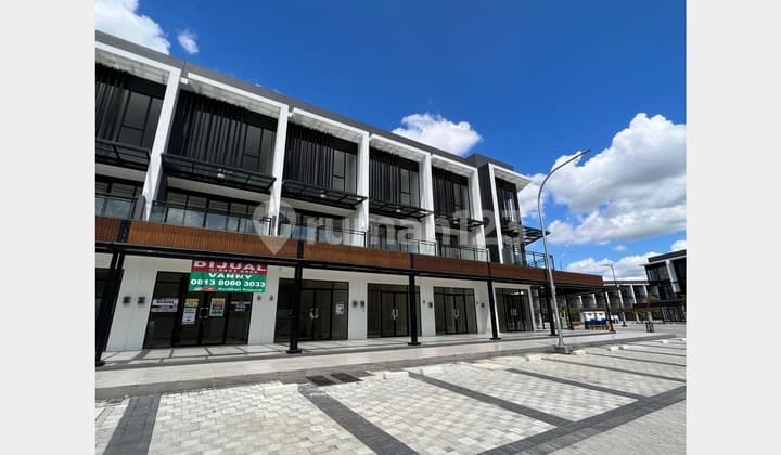 Jual Modal Termurah Ruko Hampton Gading Serpong Hadap Jalan Deretan Mall