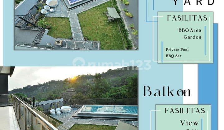 Homey Living 4BR At Resort Dago Pakar Bandung With Private Pool