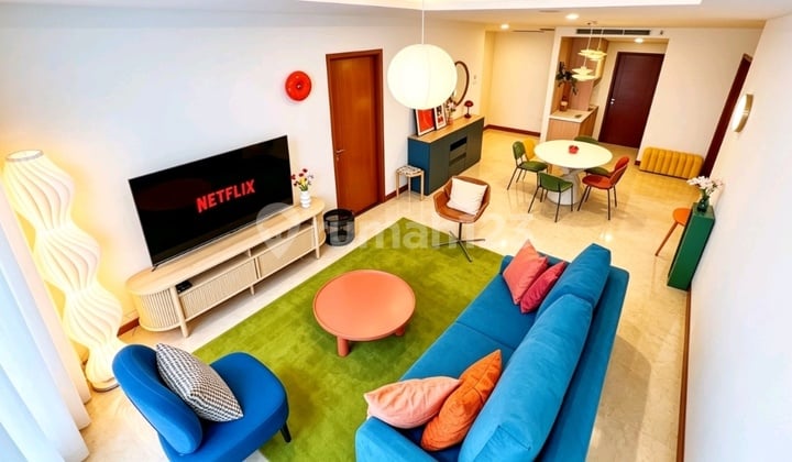 For Sale or Rent Hegarmanah Residence Apartment 3 Bedroom Furnished