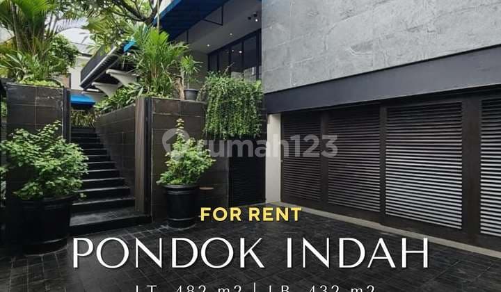 Rumah Mewah Fully Furnished di Prime Area Pondok Indah, T 482 B 432