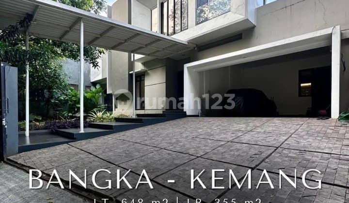Rumah Cantik Fully Furnished di Bangka - Kemang, T 648 B 355