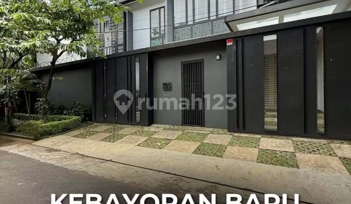 Rumah Luxury Modern di Kebayoran Baru, LT 340 LB 500