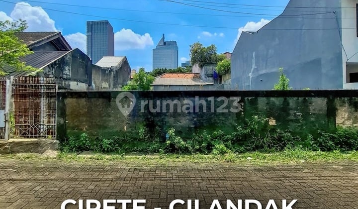 Lahan Siap Bangun di Cilandak - Cipete Belakang Citos, LT 340