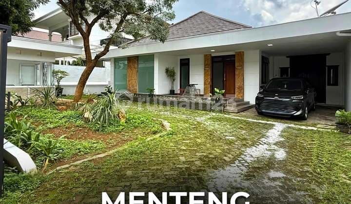 Rumah 1 Lantai Siap Huni Halaman Luas di Menteng, LT 719 LB 657