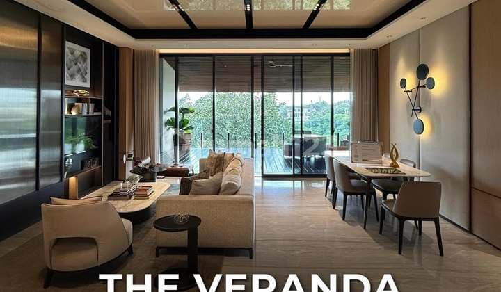 Apartemen The Veranda Lebak Bulus 3 BR Furnished Low Floor LB 143