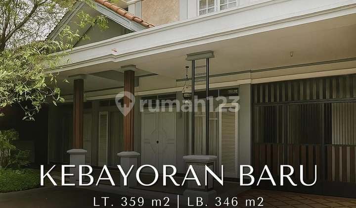 Rumah Bagus Siap Huni di Kebayoran Baru dekat MRT, T 359 B 346