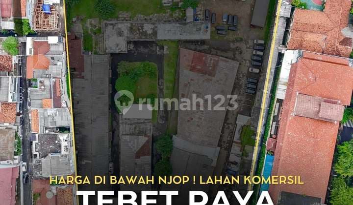 Commercial Land for Office, Hospital, Hotel on Tebet Raya, Land Area 9926