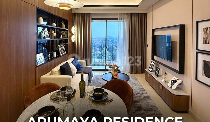 Furnished 2 BR Apartemen Arumaya Residence di Tb Simatupang LB 91