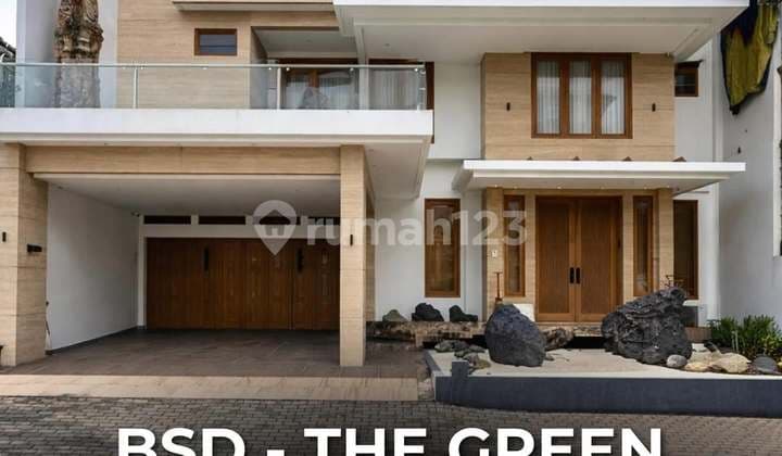 Luxurious Tropical House di The Green BSD, LT 375 LB 700