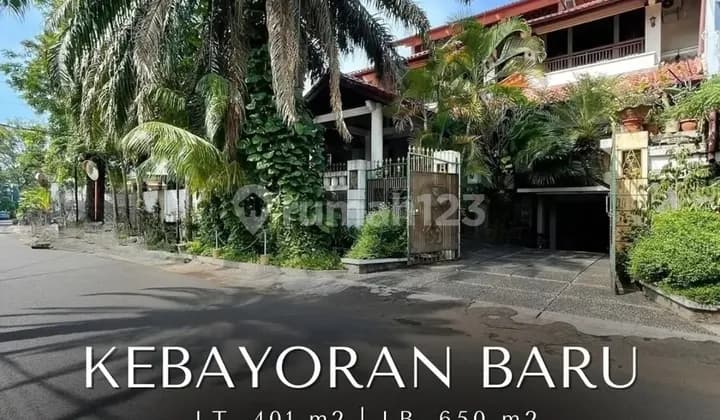 Rumah Bagus di Kebayoran Baru dekat SCBD, T 401 B 650
