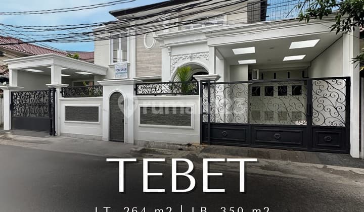 Rumah Bagus Siap Huni Terenovasi di Tebet, T 264 B 350
