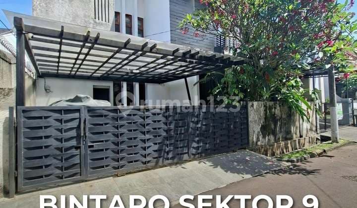 Rumah Bagus Semi Furnished Dalam Cluster Bintaro Sektor 9, T 203 B 250