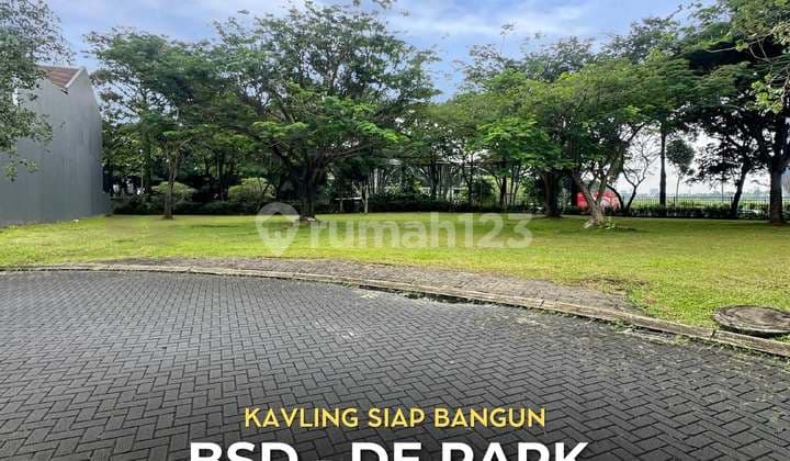Kavling Siap Bangun di Cluster De Park BSD, LT 478