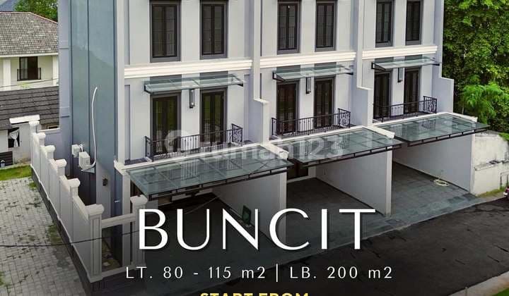 Brand New House di Buncit - Mampang, LT 80-115 LB 200