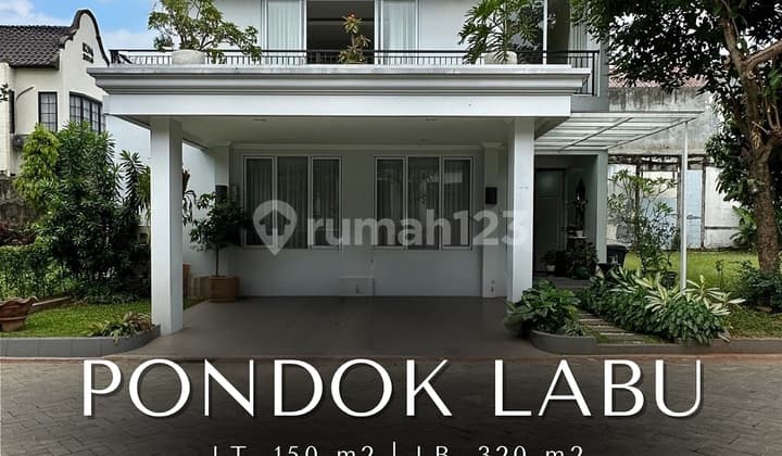 Rumah Minimalis Modern di Komplek Pondok Labu, T 150 B 320
