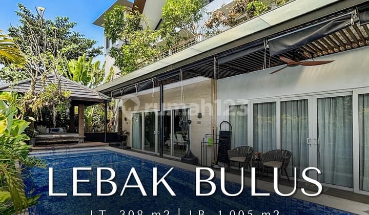 Rumah Cantik 4 Lantai dalam Townhouse Lebak Bulus, T 308 B 1005