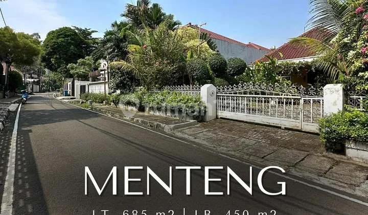 Rumah Siap Huni 1 Lantai di Menteng, T 685 B 450