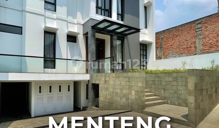 Rumah Minimalis Modern dengan Kost di Menteng, LT 395 LB 788
