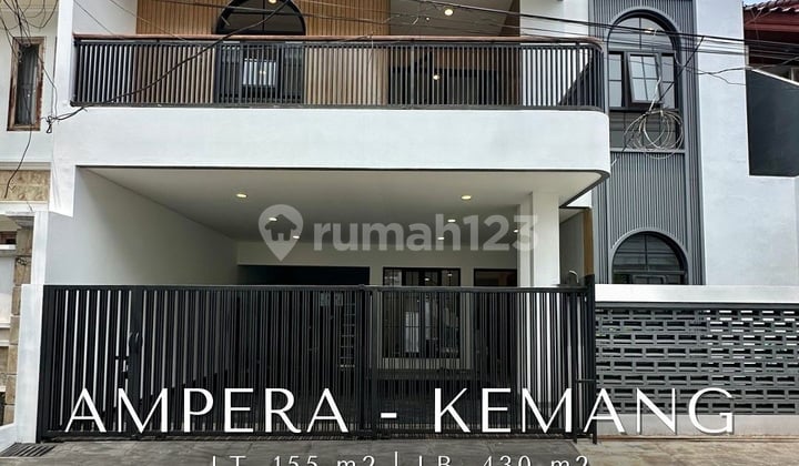 Rumah Baru Bebas Banjir di Ampera - Kemang, T 155 B 430