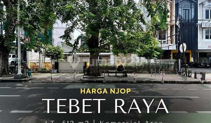 Bangunan Cocok untuk Usaha di Area Komersial Tebet Raya, LT 512