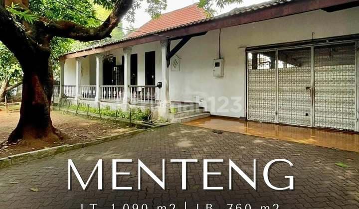 2-Storey Spacious House in Premium Location Menteng, L 1090 W 760