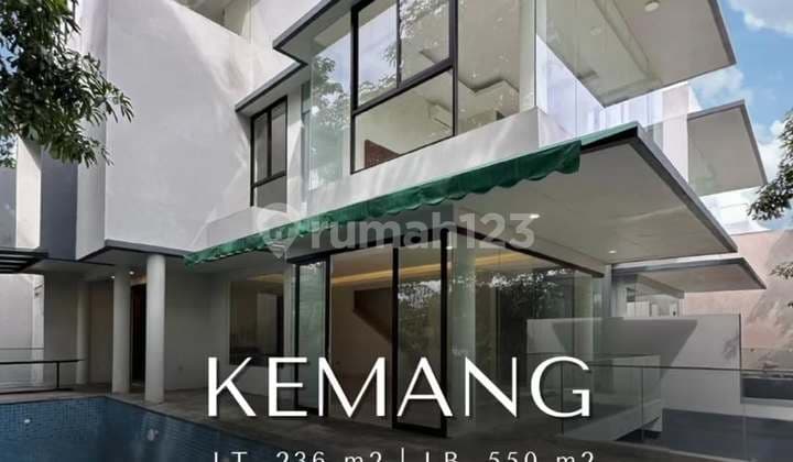 Brand New Minimalist Tropical House di Kemang, T 236 B 550