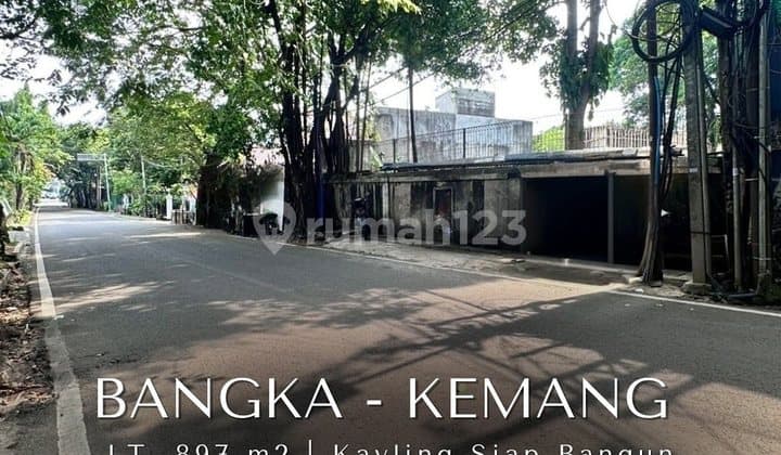 Lahan Siap Bangun di Bangka - Kemang, LT 897