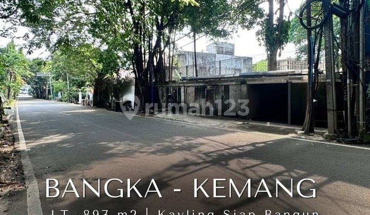 Lahan Siap Bangun di Bangka - Kemang, LT 897