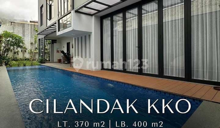Rumah Mewah Siap Huni di Cilandak KKO, T 370 B 400