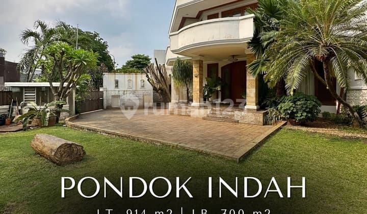 Rumah Mewah Halaman Luas dekat Bukit Golf Pondok Indah, T 914 B 700