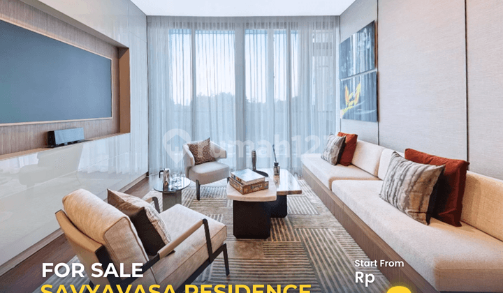 Luxury Apartment Savyavasa 133sqm 2BR di Kebayoran baru
