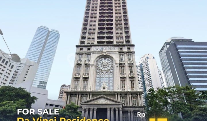 Luxury Apartemen Da Vinci size 382m2 type 3BR Mid floor di Sudirman Thamarin