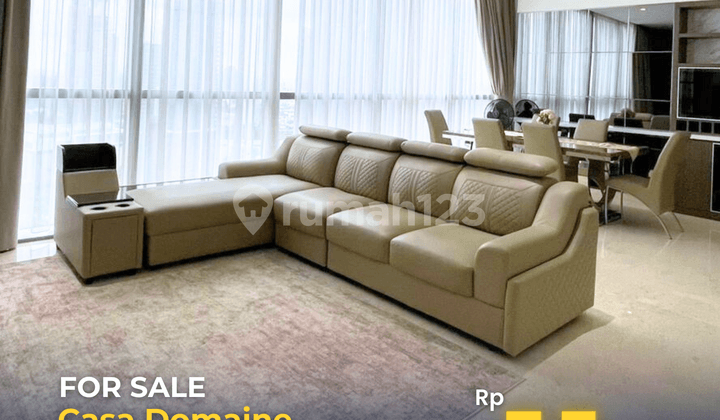 Casa Domaine Apartment, size 148m, 3BR type, Tanah Abang, Central Jakarta, Casa Domaine.