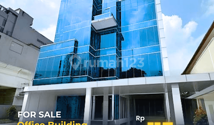 Office Building 4LT 1067m2 Di jalan Utama Wachid Hasyim Menteng