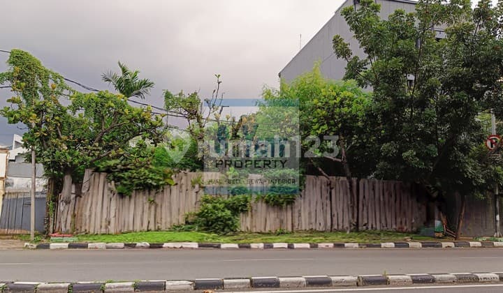 Jual Murah Tanah Di Kemanggisan Raya, Pinggir Jalan Utama, Lokasi Strategis, Jakarta Barat.