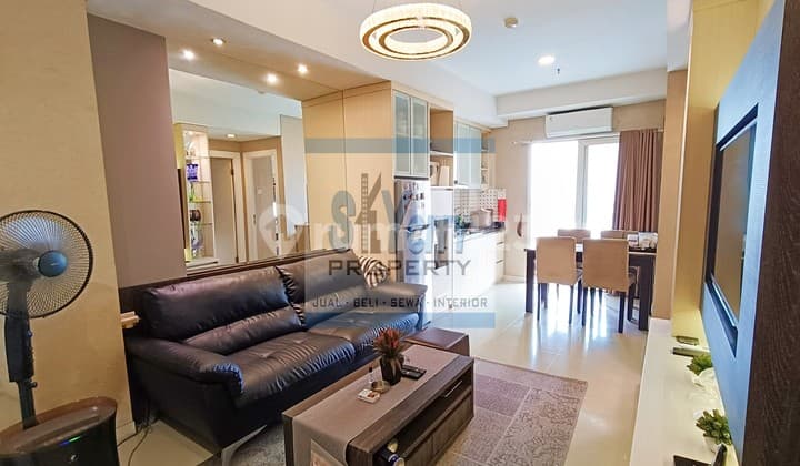 Dijual Apartemen Metro Park Residences 2 BR Full Furnished Bagus