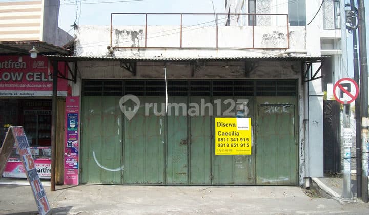 Ruko di Raya Menganti Surabaya Barat, Nol Jalan, Strategis