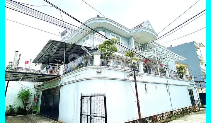 Chandra Rumah Semifurnish Ukuran 12X16.5m di Komplek Taman Harapan Indah Jelambar