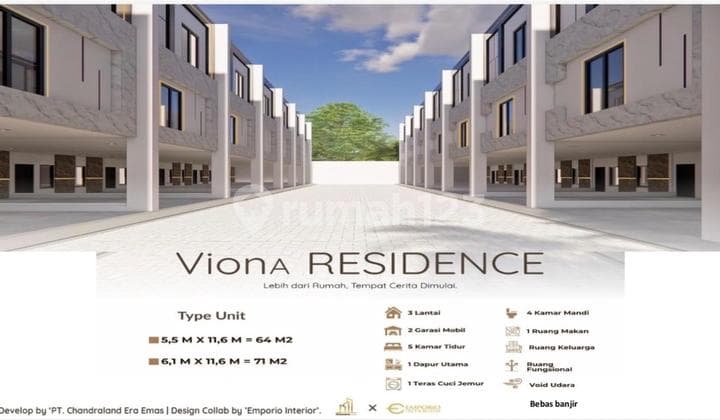 Chandra New House Full 3-Story Building in Duri Kepa