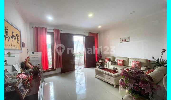 Chandra Full Furnished Rental House 5x20m South Facing in the Police Housing Complex.