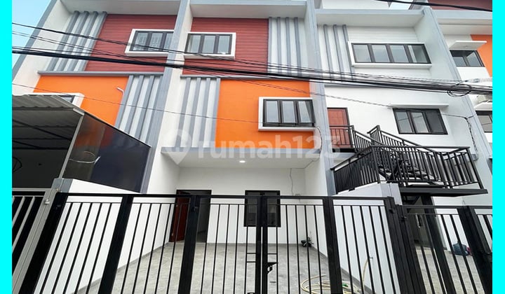 Chandra Rumah baru ukuran 4x14m di tanjung duren