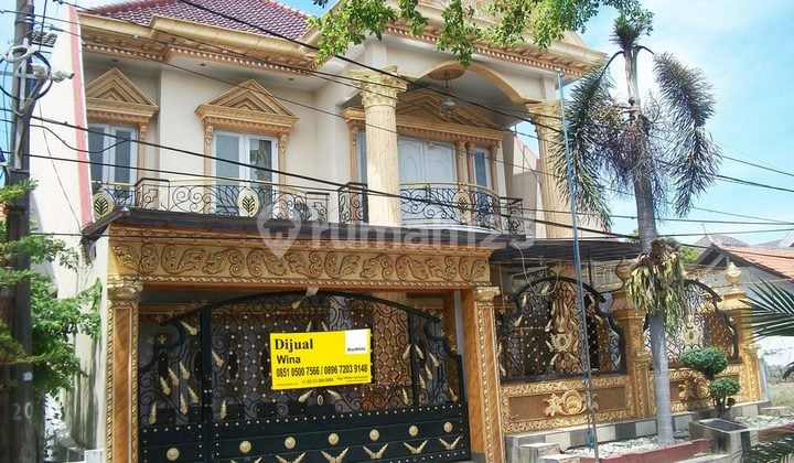Rumah Mewah di Gayungsari Timur Surabaya Selatan, Ada Kolam Renang, Siap Huni - Wna -