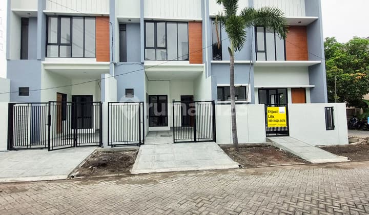 Rumah Baru Gress !!! di Prapen Indah Surabaya Selatan, New Scandinavian, Minimalis, 2 Lantai... Sudah Ready... Sisa 2 Unit Aja Buruann !!!