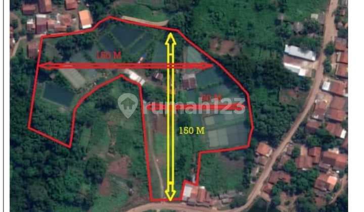 Dijual Lahan Aeroponic dengan Mata Air di Jalan Raya Dago Gunung Putri Bogor