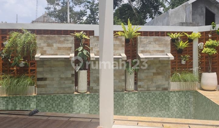Rumah dengan privat pool tipe 2 lantai Turi