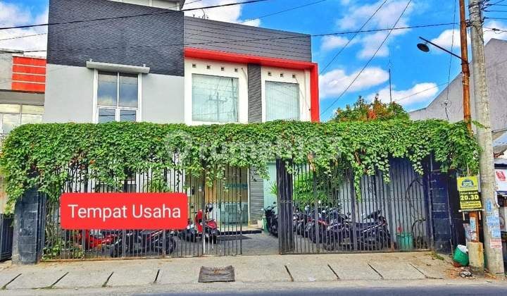 Rumah + Ruang Usaha Jl Anggajaya Condong Catur