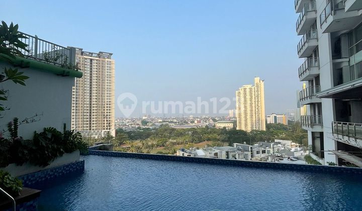 Dijual Apartemen Springhill 2 Kamar Tidur Bagus Furnished
