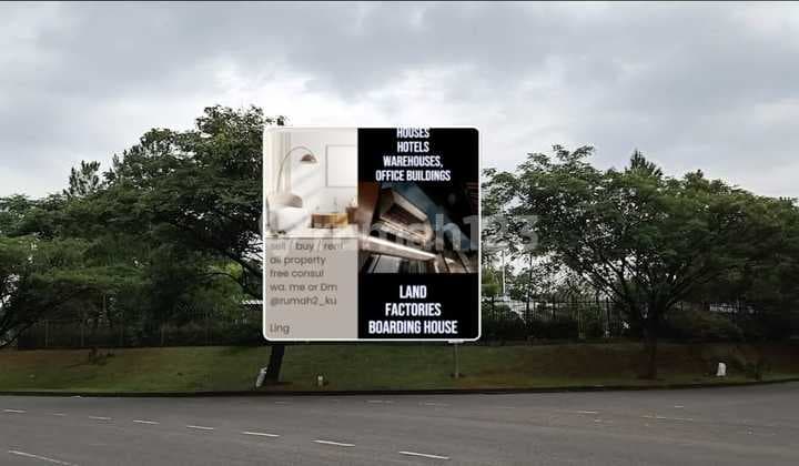 For Sale Negotiable Plot The Icon BSD City Cluster Ritzone, SHM