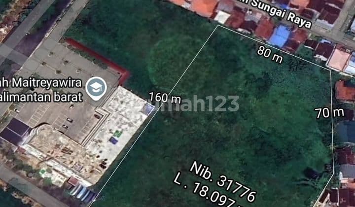 Tanah Strategis Jalan Hakka Kuburaya Pontianak