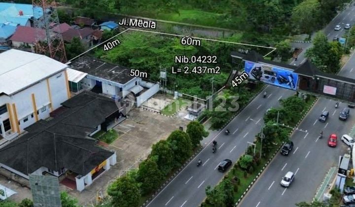 Tanah Tepi Jalan Ahmad Yani 1 Kota Pontianak